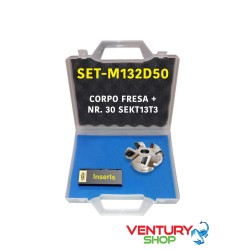 M132 D50 - SEKT13T3 - SET FRESATURA SPIANATURA 45°