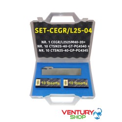 SET SCANALATURA/TRONCATURA ESTERNA - CEGR/L25-04+CTSN25-40-GT-PG4540+CTSN25-40-GP-4345