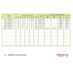 SET PER TORNITURA INTERNA A32SDR/L CT - NR. 1 A32S SDUCR/L 11 + NR. 10 DCMT11T3-CSF CT9325